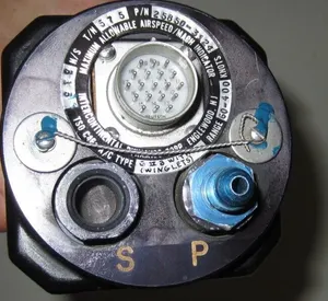 AIRCRAFT INDICATOR MACH AIRSPEED INDICATOR GII G2 GULFSTREAM2 P/N 25850-3124